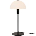 Lampa stołowa czarna ze szklanym kloszem Ellen NORDLUX