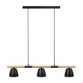 Lampa wisząca Theo drewno jesion metal NORDLUX