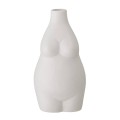 Biały wazon ceramiczny Elora Nordic - BLOOMINGVILLE
