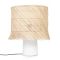 Rattanowy abażur do lampy stojącej BAZAR BIZAR