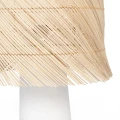 Rattanowy abażur do lampy stojącej BAZAR BIZAR