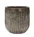 Zestaw 2 duże donice ogrodowe Pharao Antique brown HOUSE DOCTOR