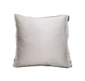 Grey sand pillowcases 80x80 satin cotton Soul Mother of Pearl Oeko-Tex, set of 2 pcs - Himla