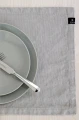 Podkładki pod talerze materiałowe szare jasne 6-pak Weekday HIMLA
