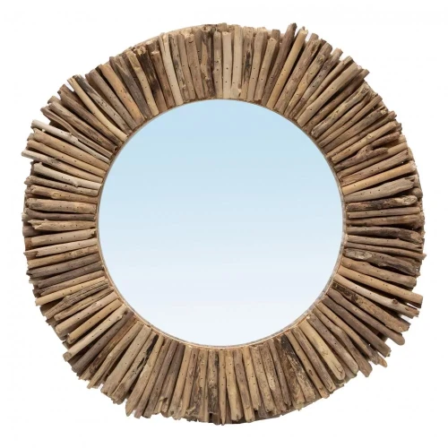Lustro dekoracyjne Driftwood Halo 60 BAZAR BIZAR