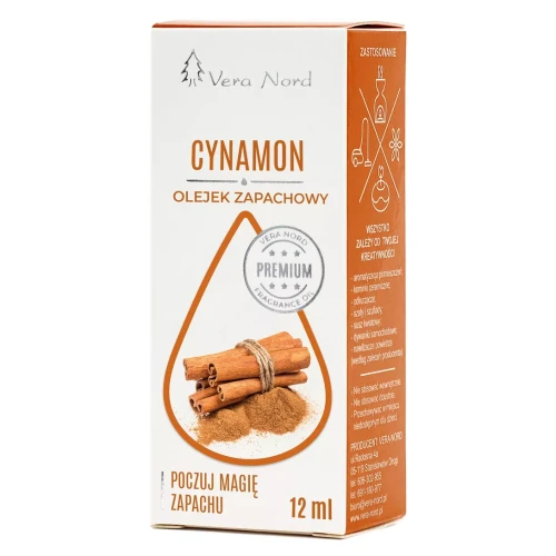 Olejek cynamonowy 12 ml olejek zapachowy VERA NORD
