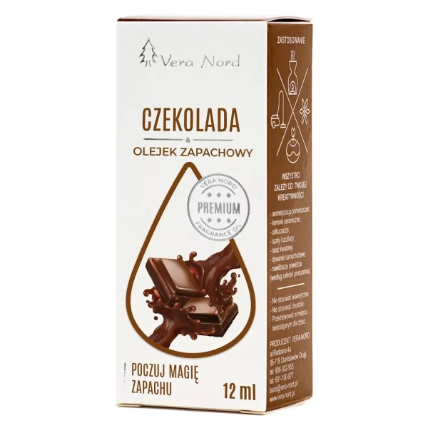 Chocolate fragrance oil 12 ml - Vera Nord