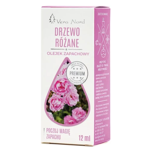 Olejek z drzewa różanego 12 ml olejek zapachowy VERA NORD