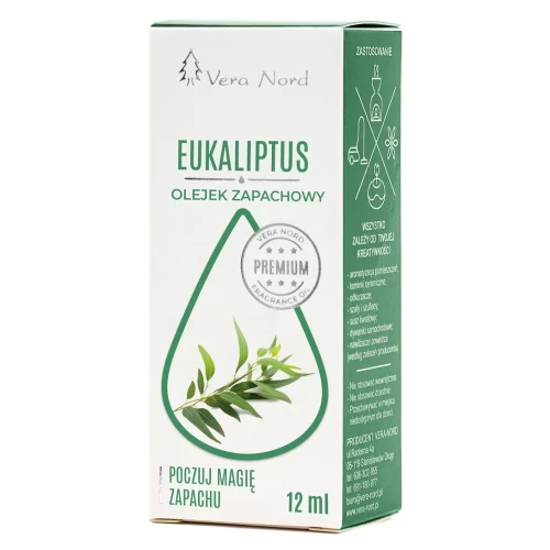Olejek eukaliptusowy 12 ml olejek zapachowy VERA NORD
