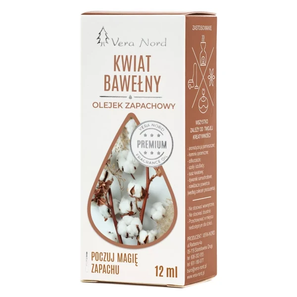 Cotton flower oil 12 ml fragrance oil - Vera Nord