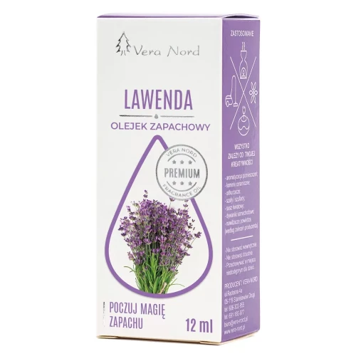 Olejek lawendowy 12 ml olejek zapachowy VERA NORD