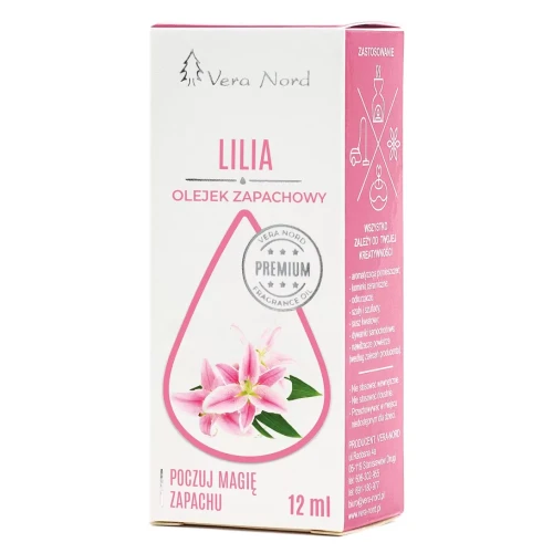 Olejek liliowy 12 ml olejek zapachowy VERA NORD