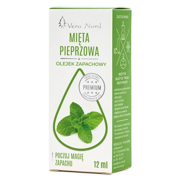 Peppermint oil 12 ml fragrance oil - Vera Nord