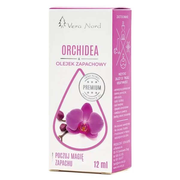 Olejek z orchidei 12 ml olejek zapachowy VERA NORD