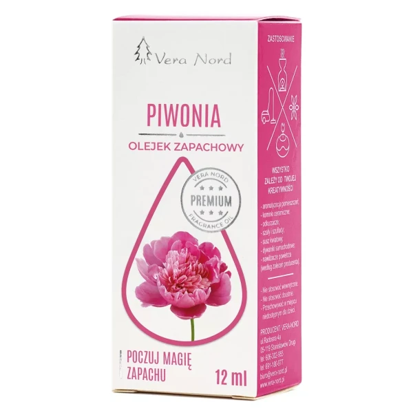 Peony oil 12 ml fragrance oil - Vera Nord