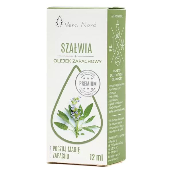 Sage oil 12 ml fragrance oil - Vera Nord