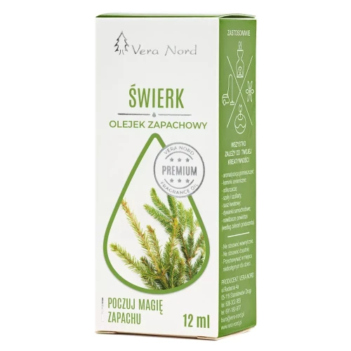 Olejek świerkowy 12 ml olejek zapachowy VERA NORD