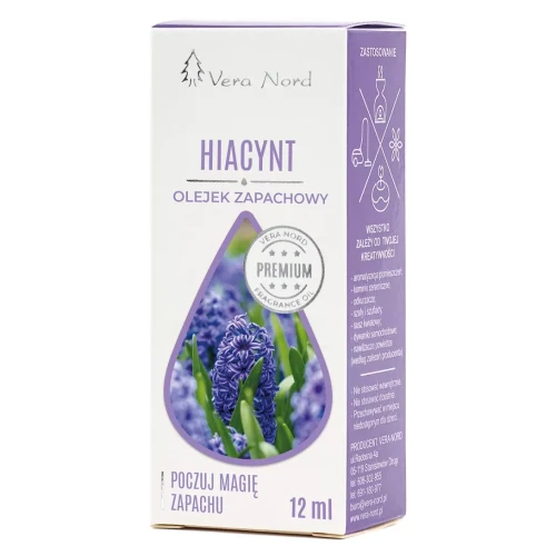 Olejek hiacynt 12 ml olejek zapachowy VERA NORD