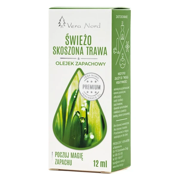 Olejek skoszona trawa 12 ml olejek zapachowy VERA NORD