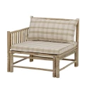 Bamboo sofa Korfu left module - Bloomingville