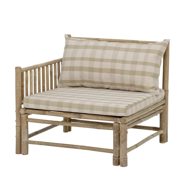 Bamboo sofa Korfu left module - Bloomingville