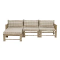 Bamboo sofa Korfu left module - Bloomingville