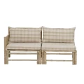 Bamboo sofa Korfu left module - Bloomingville