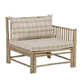 Bamboo garden sofa Korfu right module - Bloomingville