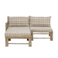 Bamboo garden sofa Korfu pouffe module - Bloomingville