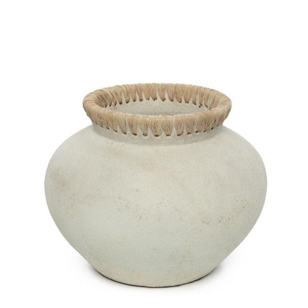 Grey vase jar Styly M - Bazar Bizar