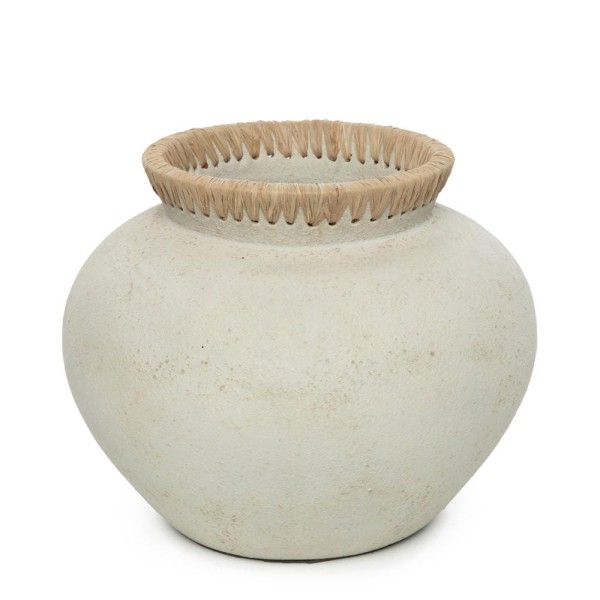 Grey vase jar Styly L - Bazar Bizar