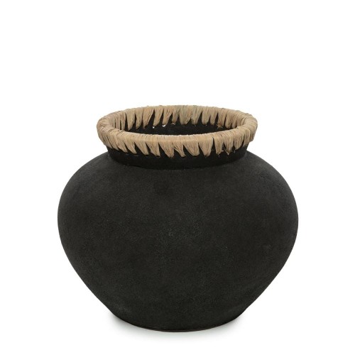 Black vase jar Styly M - Bazar Bizar