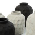 Black modern terracotta vase Trendy L - Bazar Bizar