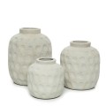 Grey modern terracotta vase Trendy S - Bazar Bizar