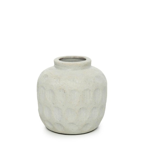 Grey modern terracotta vase Trendy S - Bazar Bizar