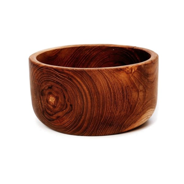 Teak wooden bowl - Bazar Bizar