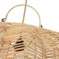 Duży abażur do lampy wiszącej rattanowy BAZAR BIZAR