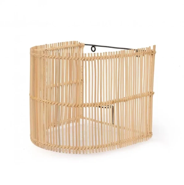 Rattan wall lamp shade Gigi - Bazar Bizar
