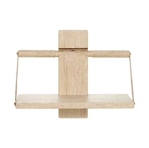 Półka na ścianę drewniana dąb naturalny Wood Wall 30 - Andersen Furniture