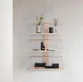 Półka na ścianę drewniana dąb naturalny Wood Wall 60 - Andersen Furniture