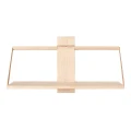 Półka na ścianę drewniana dąb naturalny Wood Wall 60 - Andersen Furniture