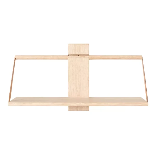Półka na ścianę drewniana dąb naturalny Wood Wall 60 - Andersen Furniture