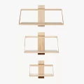 Półka na ścianę drewniana dąb naturalny Wood Wall 60 - Andersen Furniture