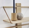 Półka na ścianę drewniana dąb naturalny Wood Wall 60 - Andersen Furniture