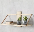 Półka na ścianę drewniana dąb naturalny Wood Wall 60 - Andersen Furniture