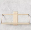 Półka na ścianę drewniana dąb naturalny Wood Wall 60 - Andersen Furniture