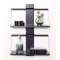 Półka na ścianę drewniana dąb czarny Wood Wall 30 - Andersen Furniture