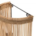 Jalal rattan wall lamp shade - Bazar Bizar