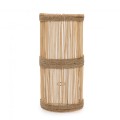 Jalal rattan wall lamp shade - Bazar Bizar