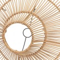 Designerski klosz do lampy wiszącej z rattanu Sky 60 - Bazar Bizar